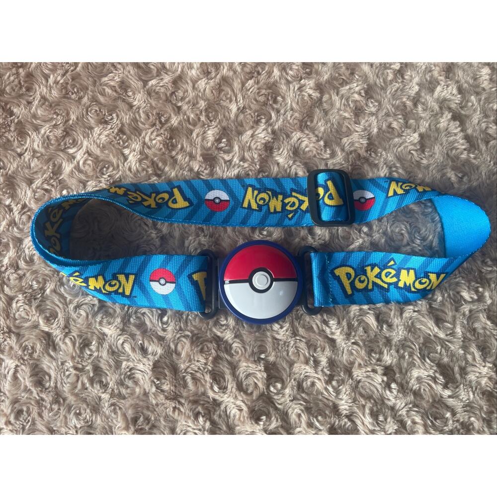 Pokemon Clip N Go Belt Blue The Pokemon Company Nintendo 22" to 32" Adjusts